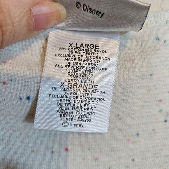 Walt Disney World Epcot Mickey Mouse Scoop Neckline Tank Top Size X-Large Summer - Picture 10 of 11